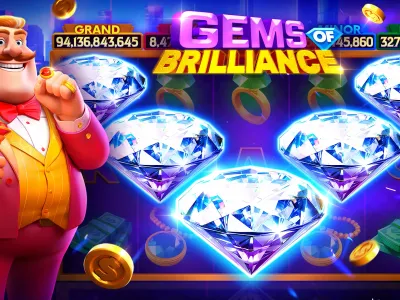 Seleção de jogos de cassino no app